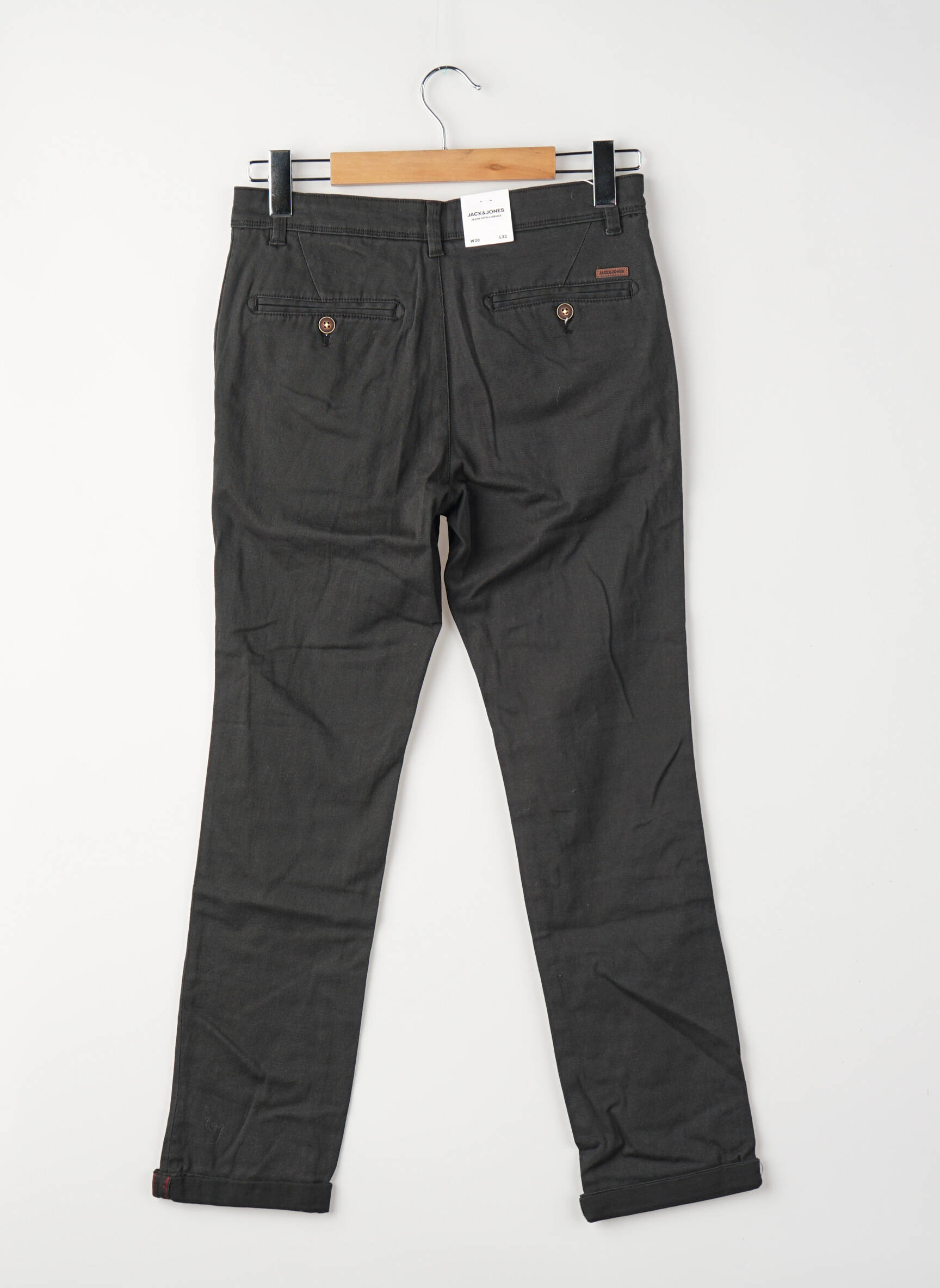 Pantalon chino negru JACK & JONES bărbat