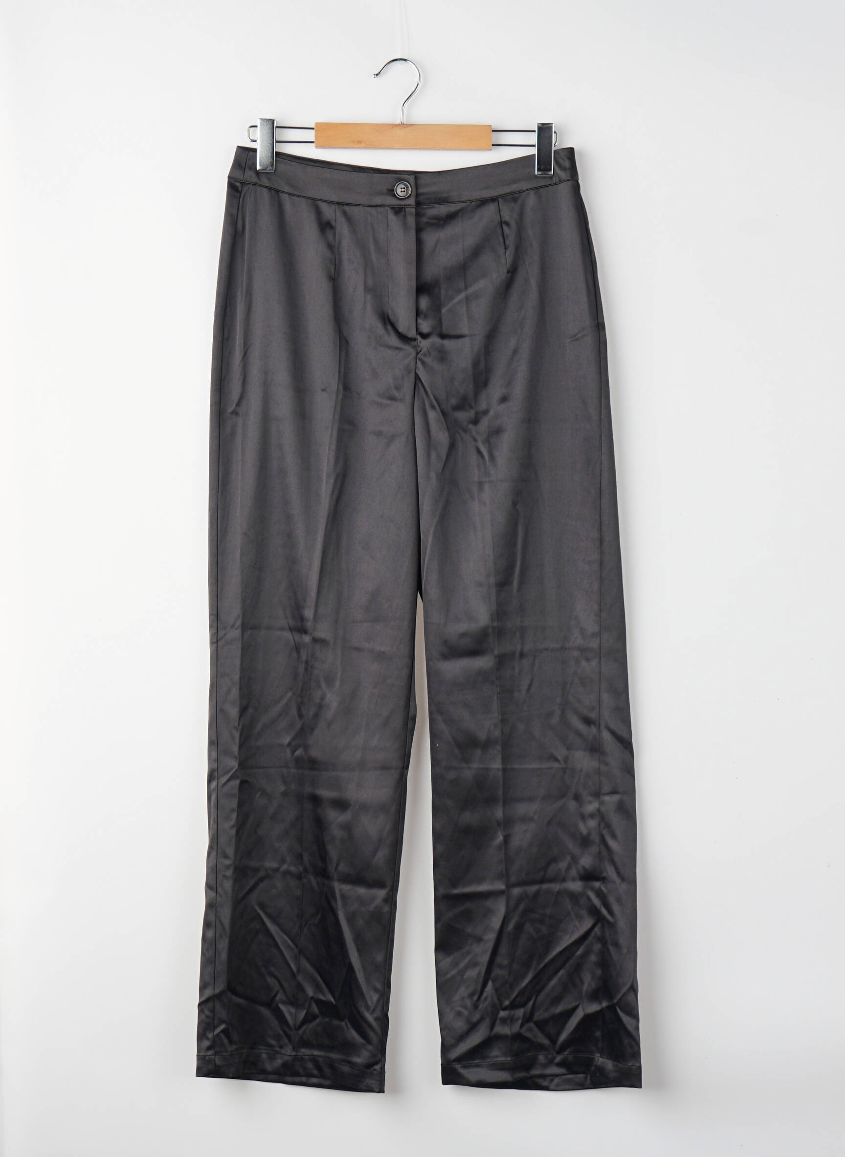 Pantalon larg negru VERO MODA femeie