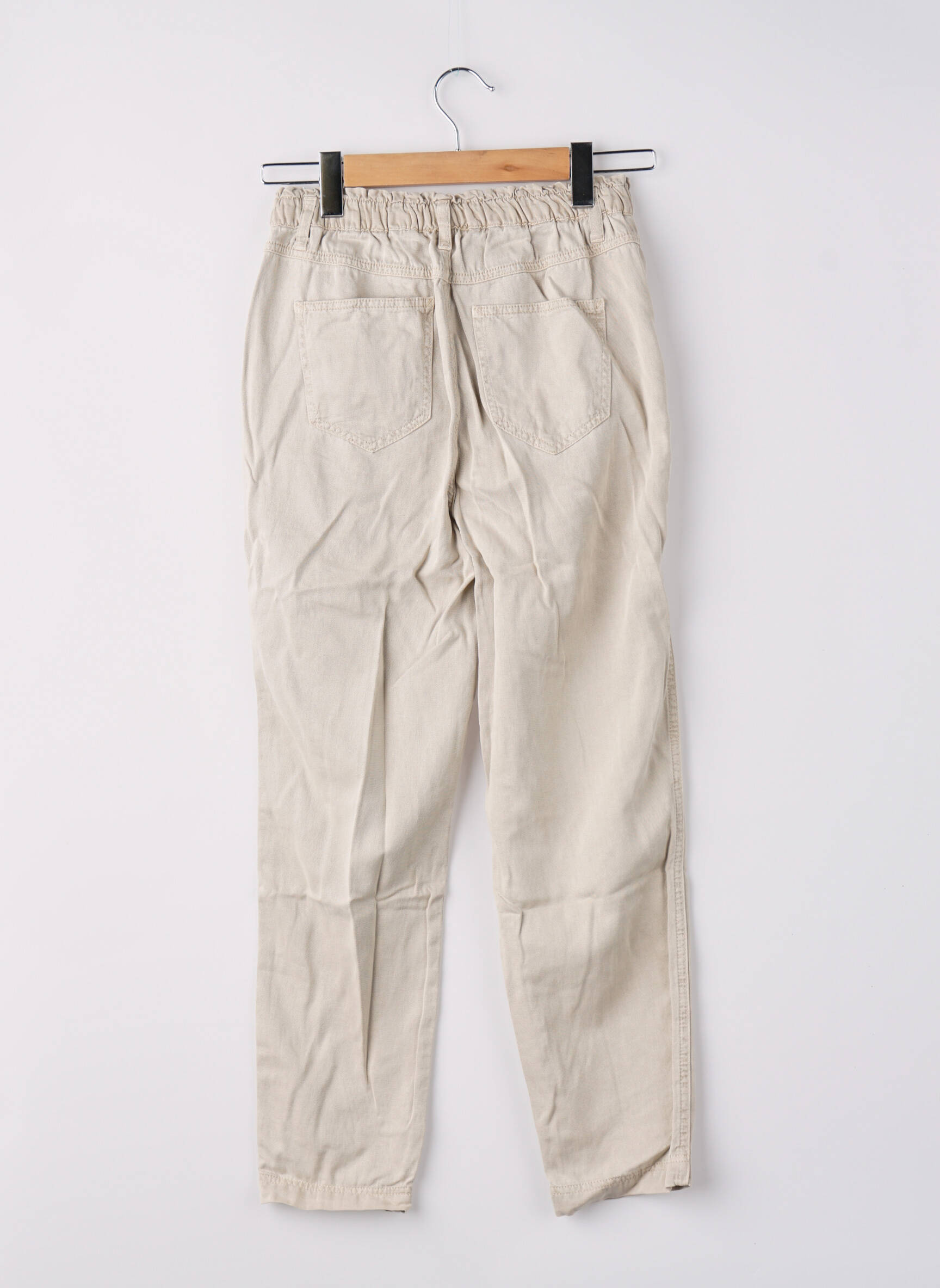 Pantalon drept bej OXXO femeie