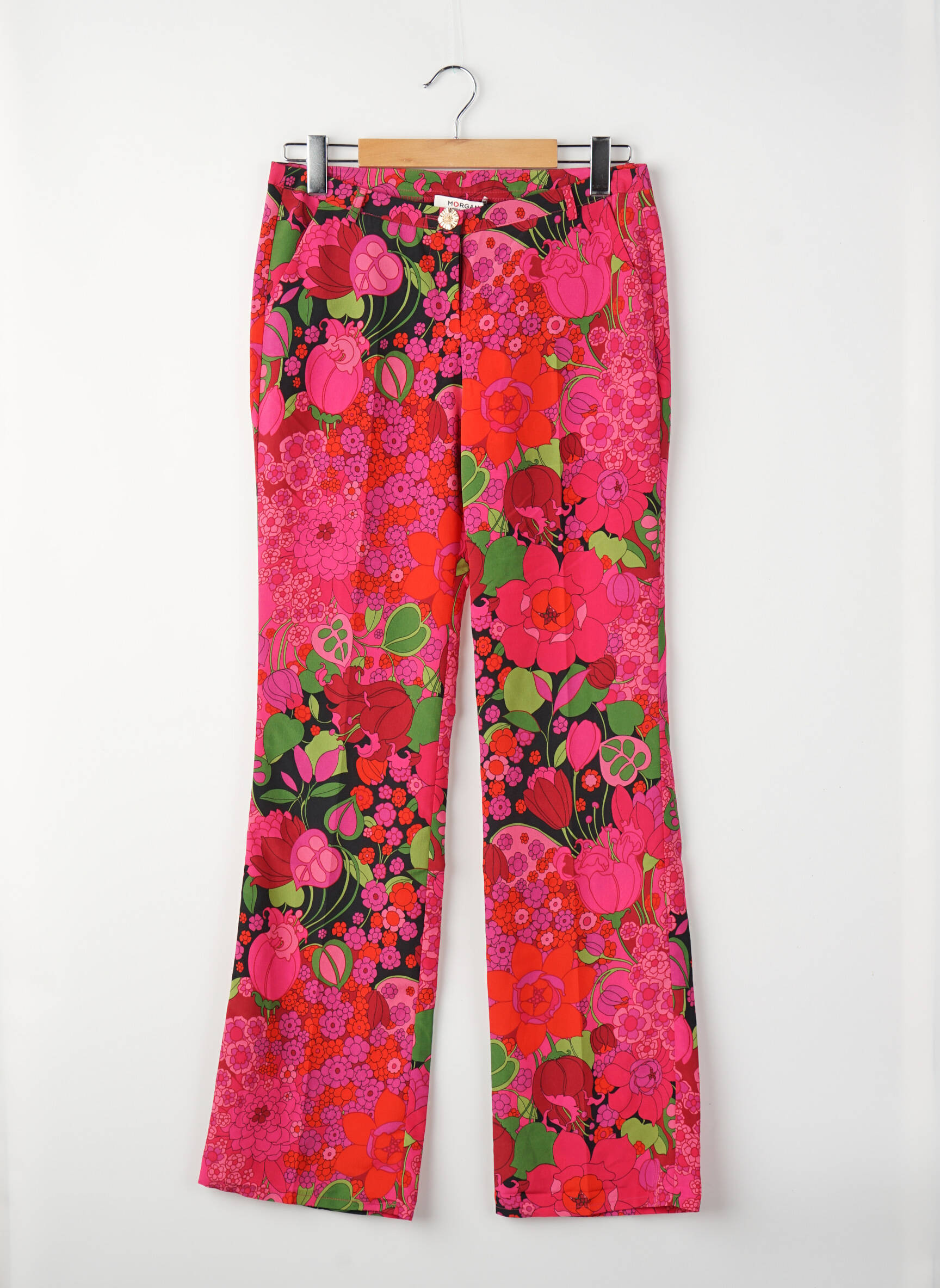 Pantalon drept violet MORGAN femeie