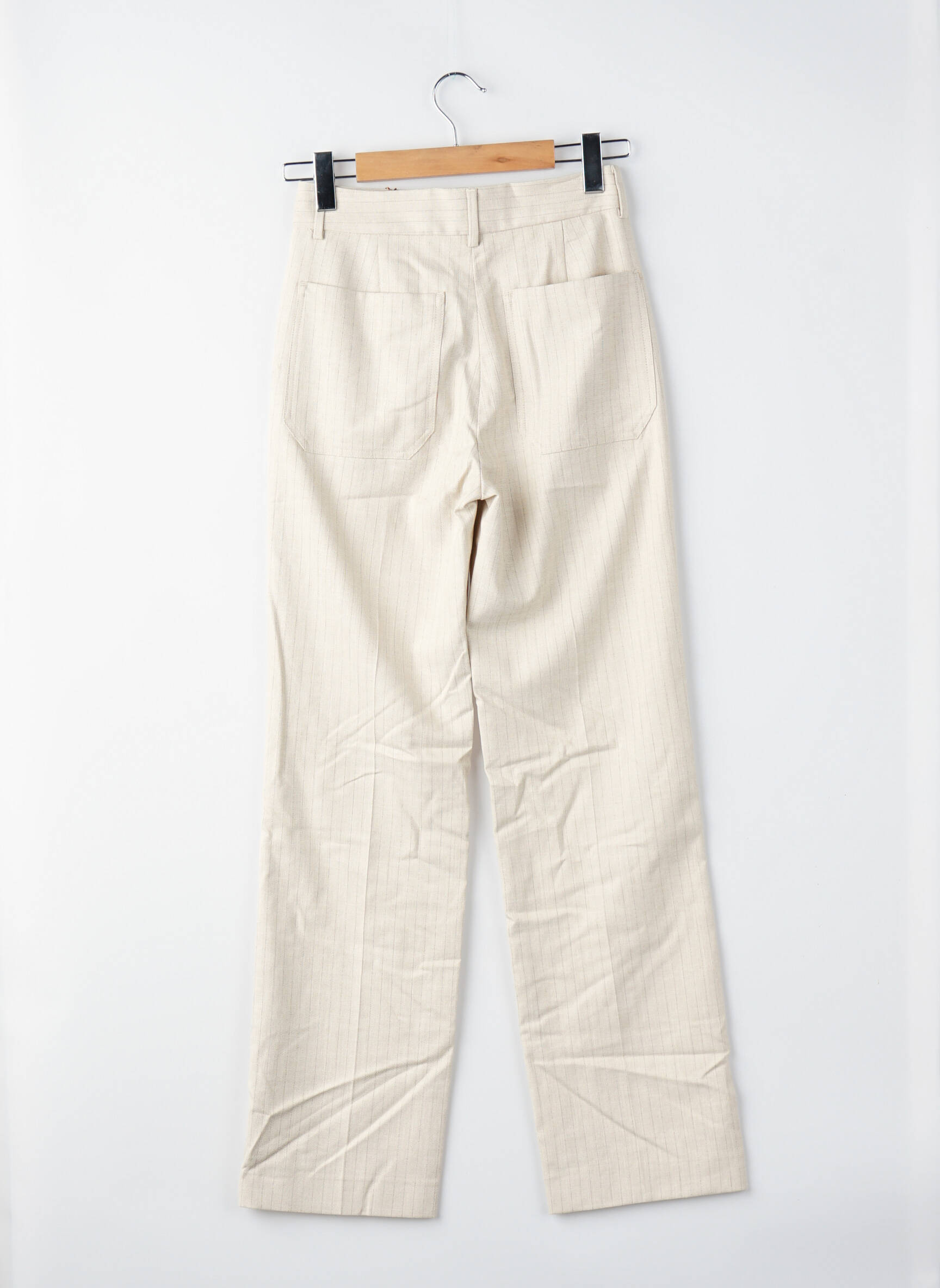 Pantalon drept bej LE FABULEUX MARCEL DE BRUXELLES femeie