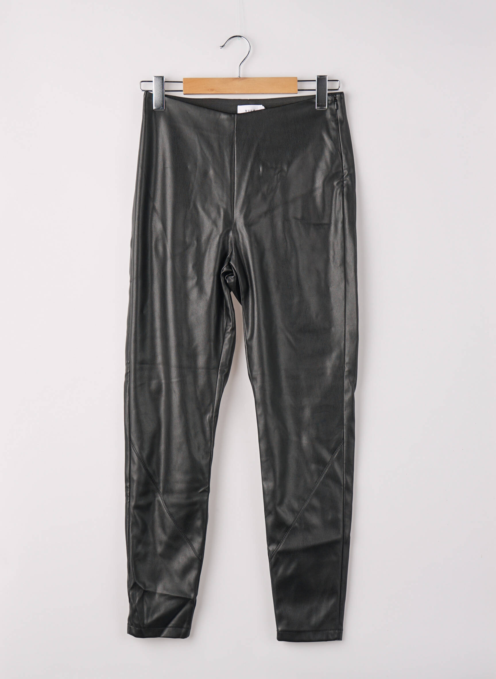 Pantalon slim negru VILA femeie