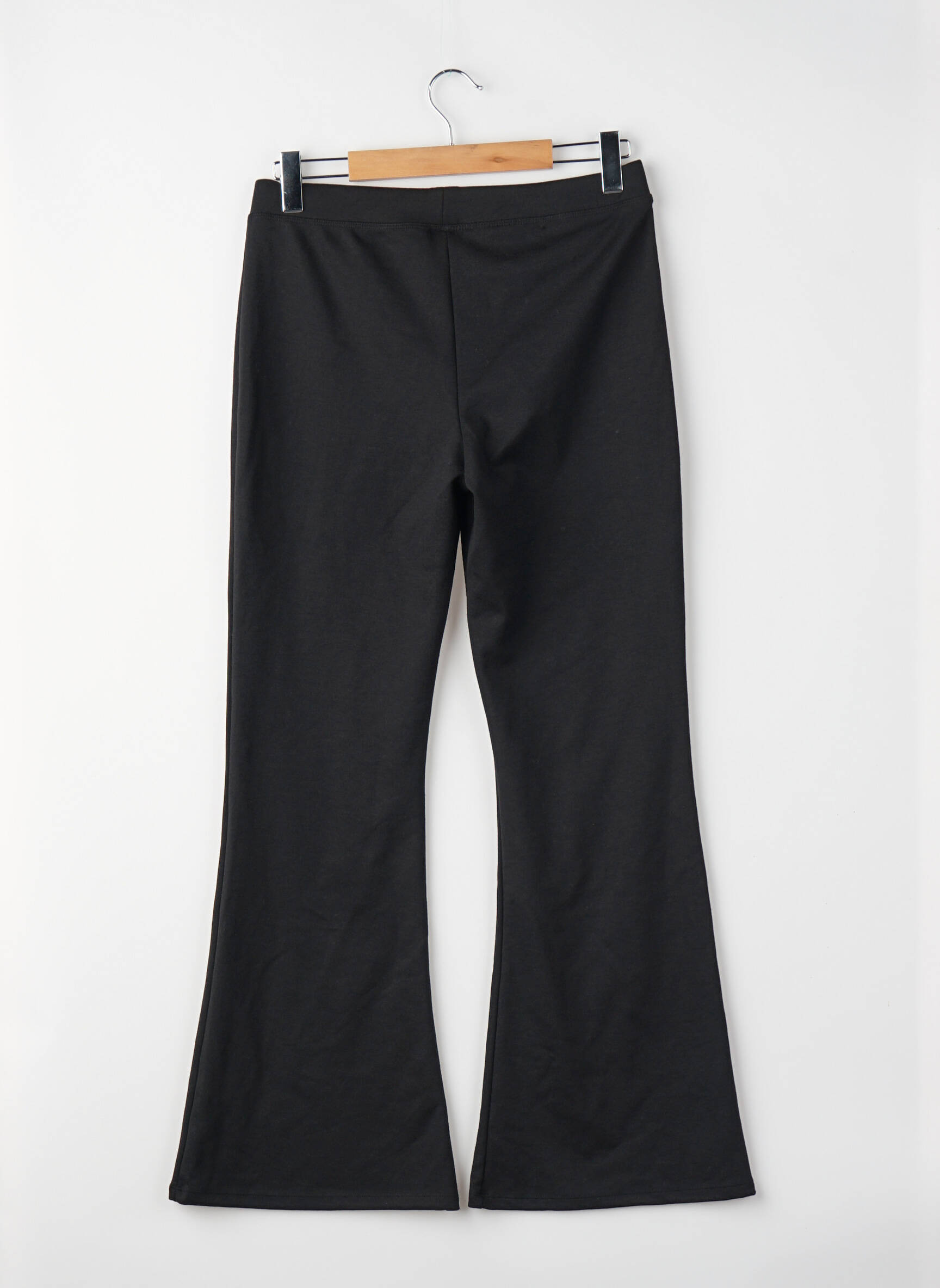 Pantalon evazat mărime normală mărime normală negru ONLY femeie