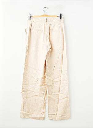 Pantalon drept bej VILA ROUGE femeie