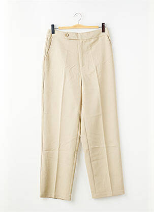 Pantalon larg bej ONLY femeie