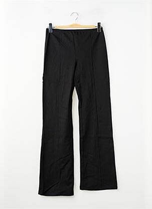 Pantalon drept negru MANGO femeie