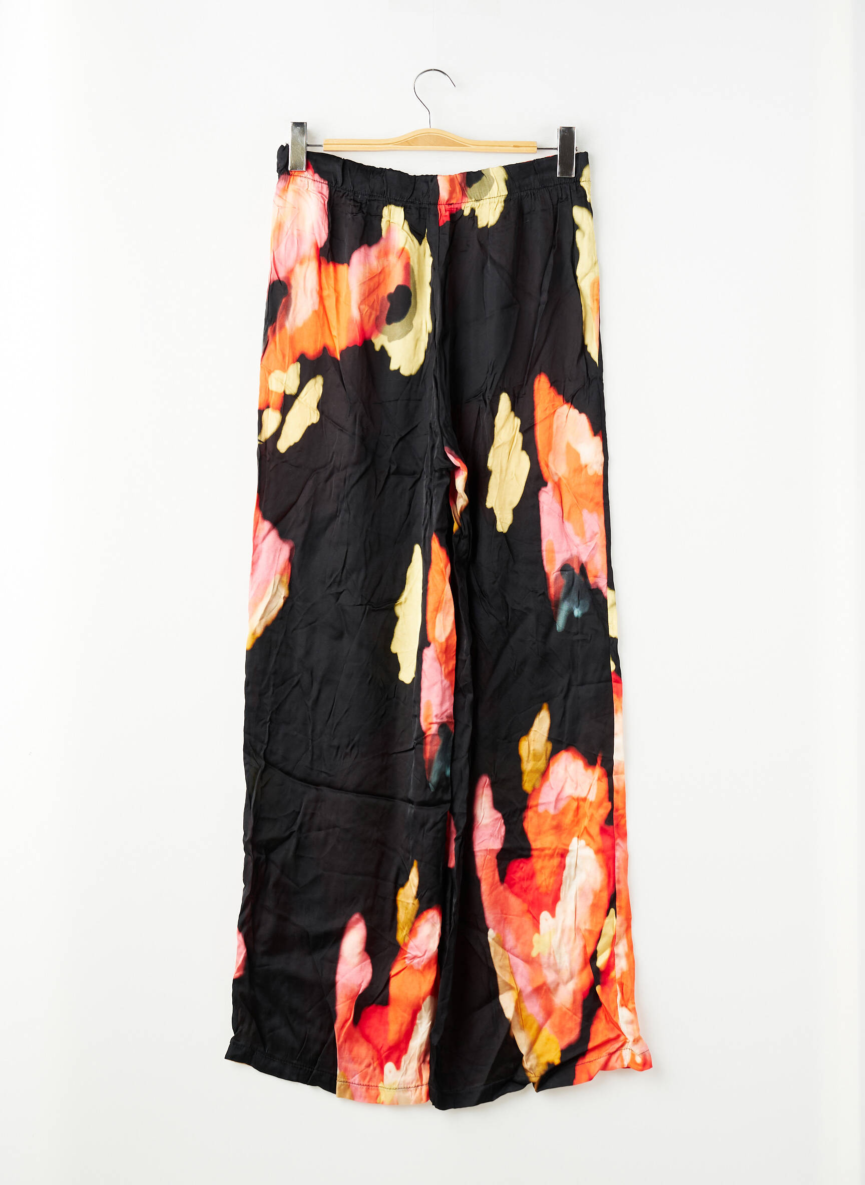 Pantalon drept negru ASTRID BLACK LABEL femeie