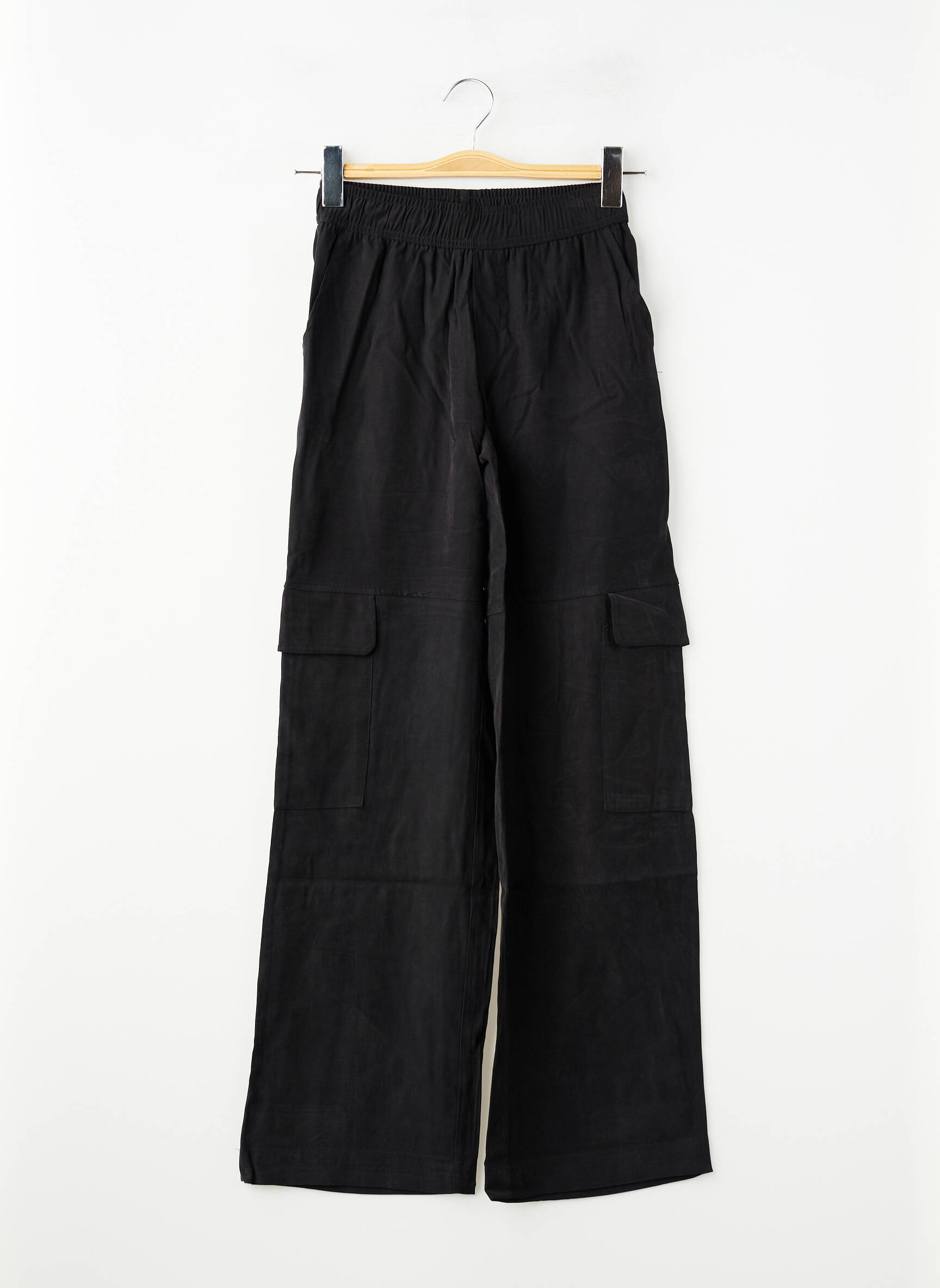 Pantalon cargo negru ZABAIONE femeie
