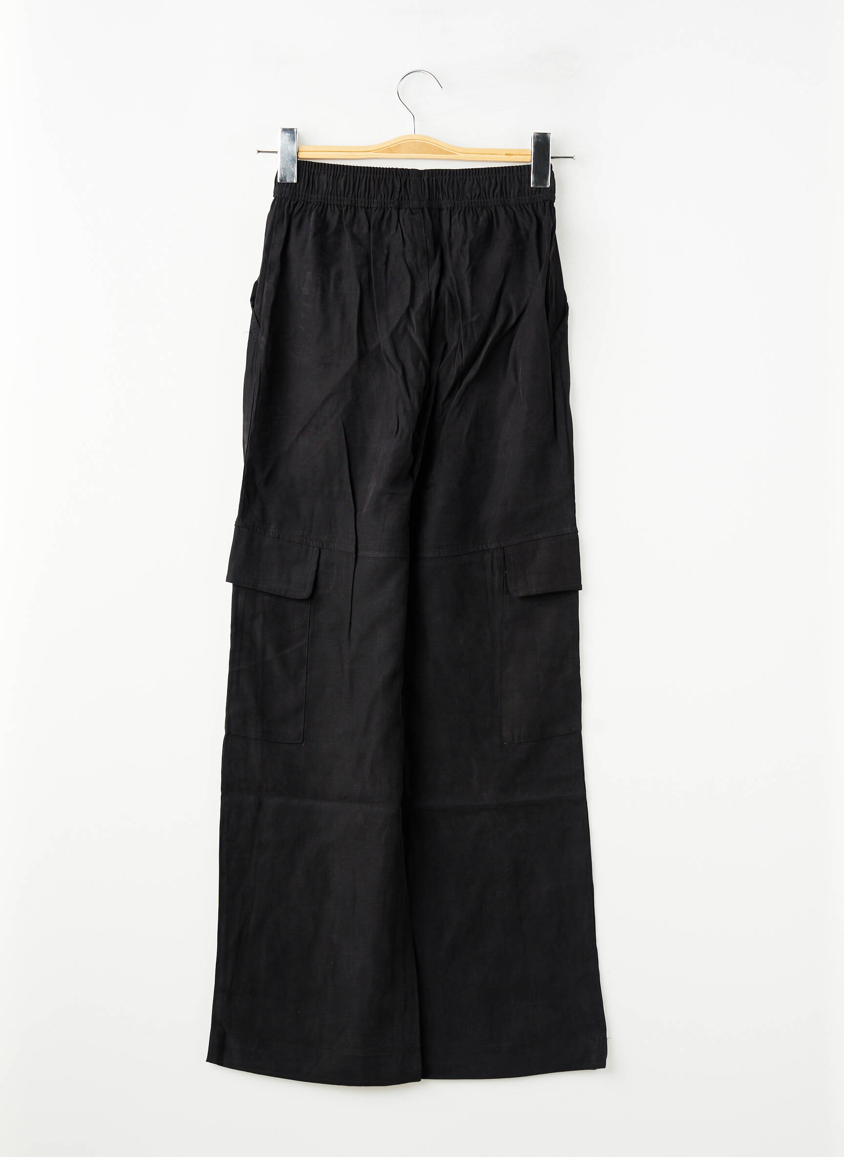 Pantalon cargo negru ZABAIONE femeie