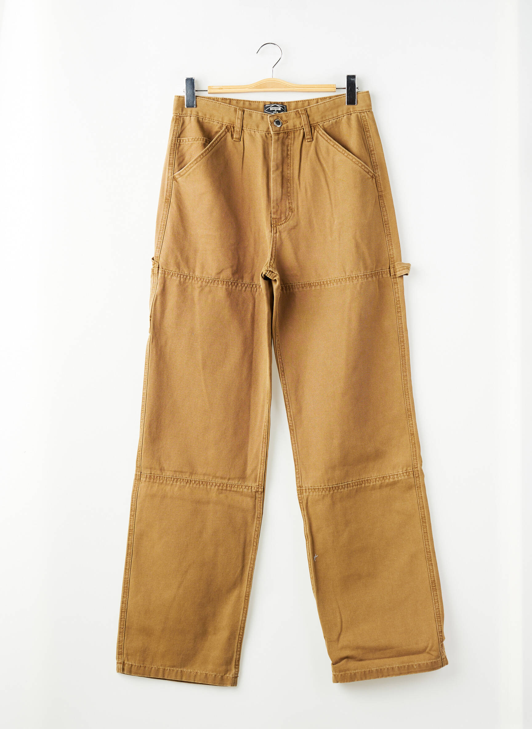 Pantalon cargo bej SUPERDRY femeie