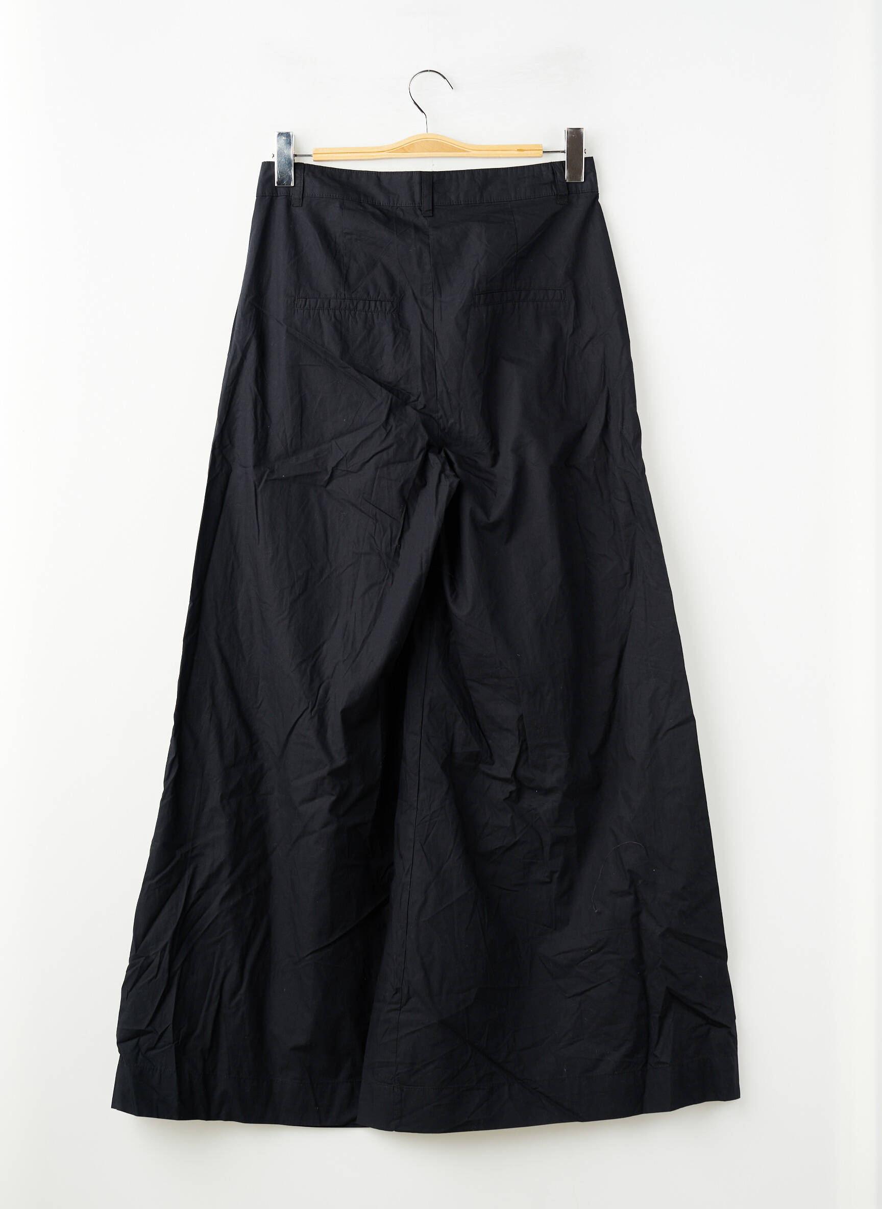 Pantalon larg negru VERO MODA femeie