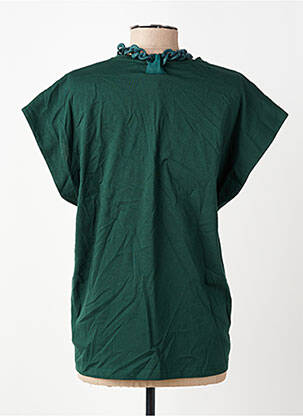 Tricou verde PLEASE femeie