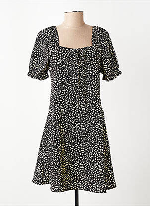 Rochie scurtă mâneci scurte mâneci scurte negru JACQUELINE DE YONG femeie