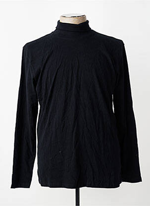 Pulover cu guler înalt negru JACK & JONES bărbat