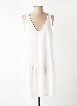 Rochie scurtă fără mâneci fără mâneci alb VERO MODA femeie