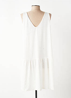 Rochie scurtă fără mâneci fără mâneci alb VERO MODA femeie