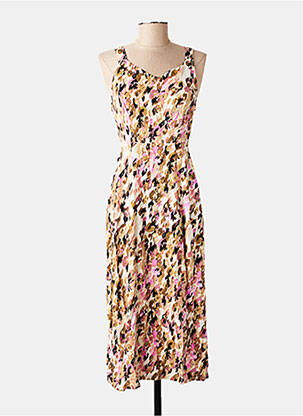 Rochie scurtă fără mâneci fără mâneci maro VERO MODA femeie