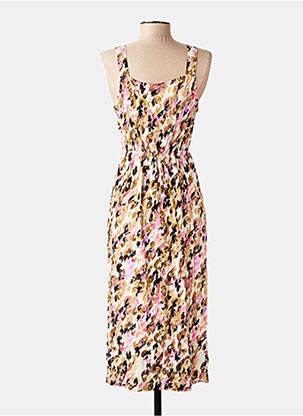 Rochie scurtă fără mâneci fără mâneci maro VERO MODA femeie