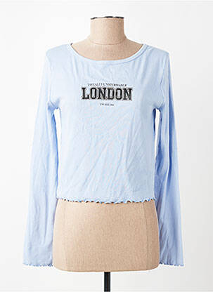 Tricou albastru TALLY WEIJL femeie