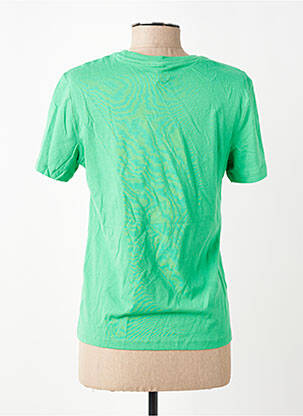 Tricou croială dreaptă verde ONLY femeie