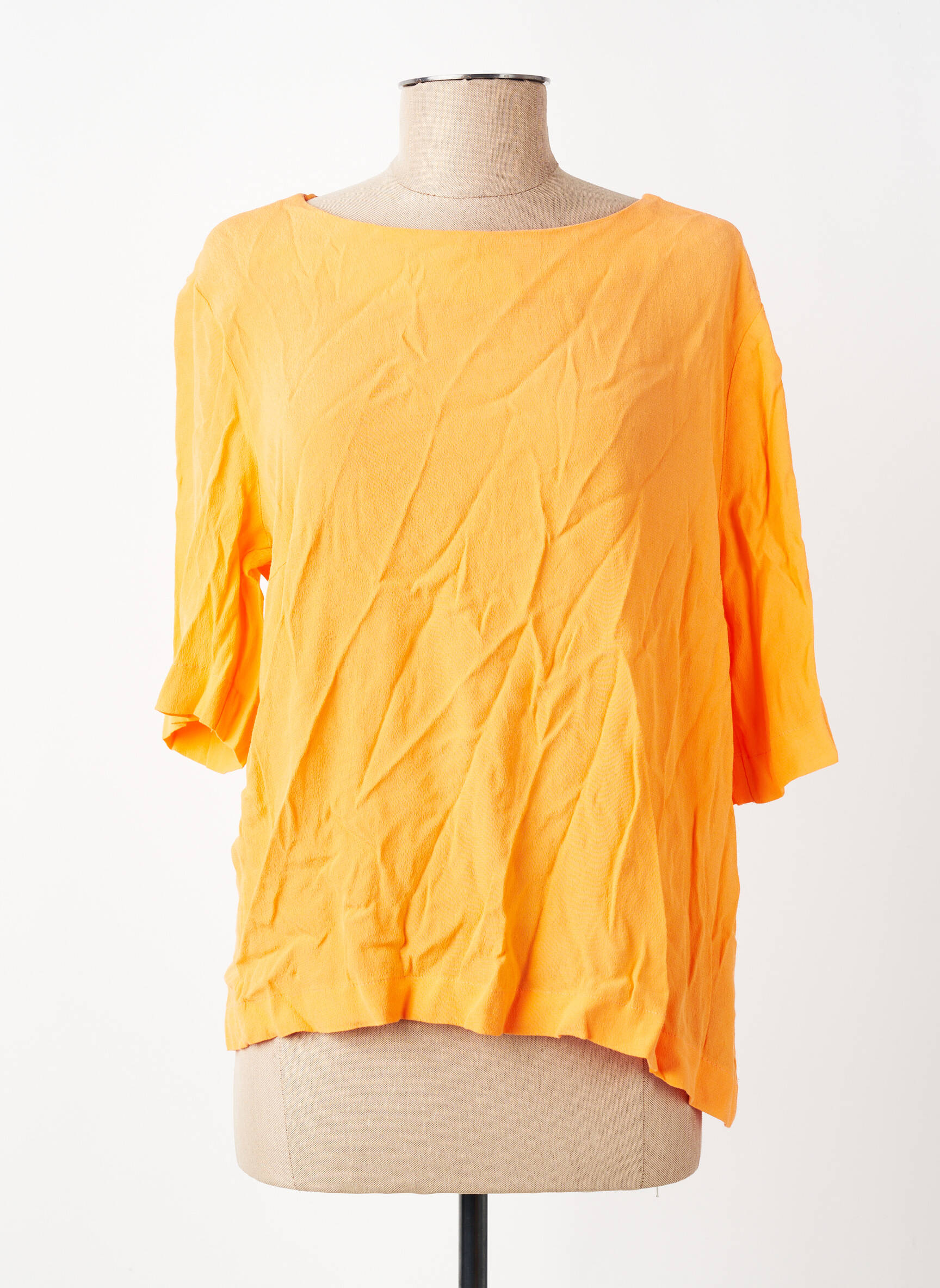 Top portocalie TOM TAILOR femeie