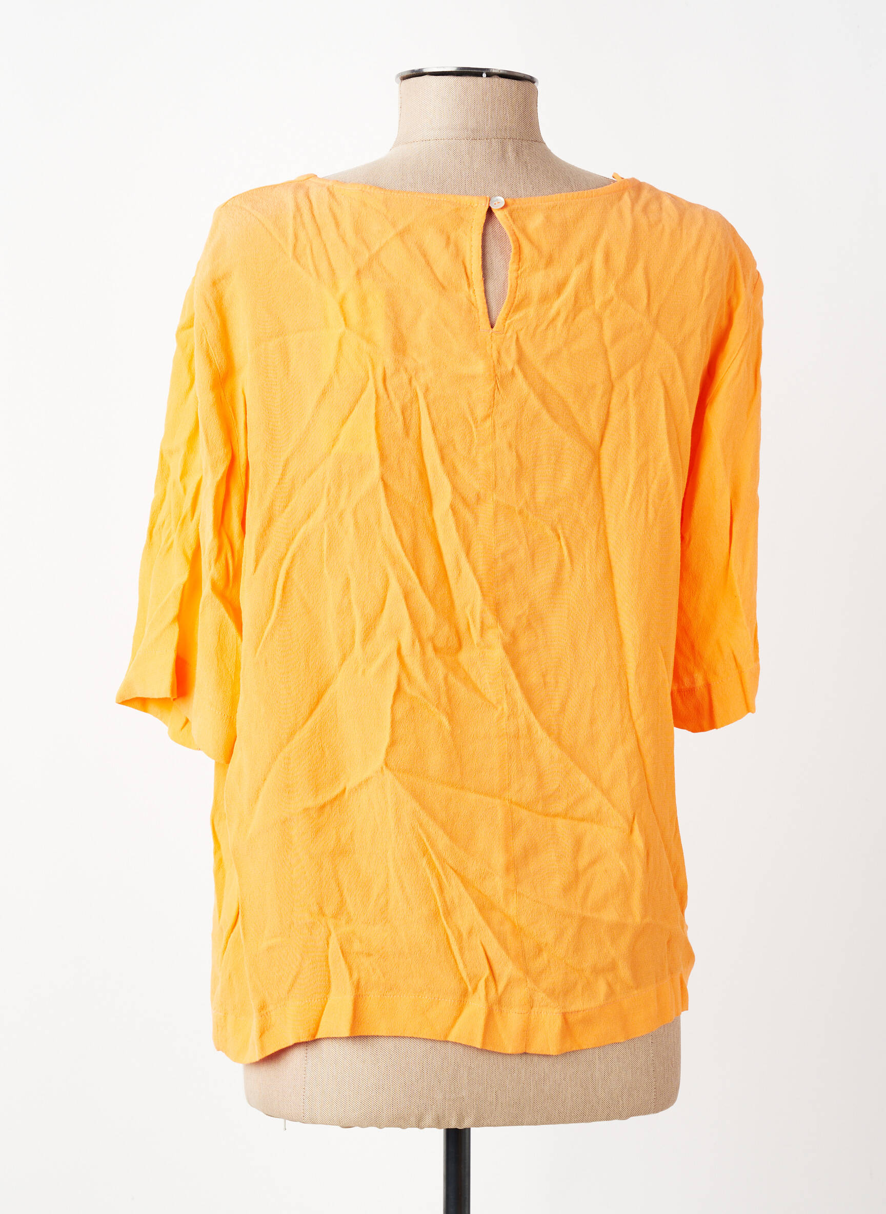 Top portocalie TOM TAILOR femeie