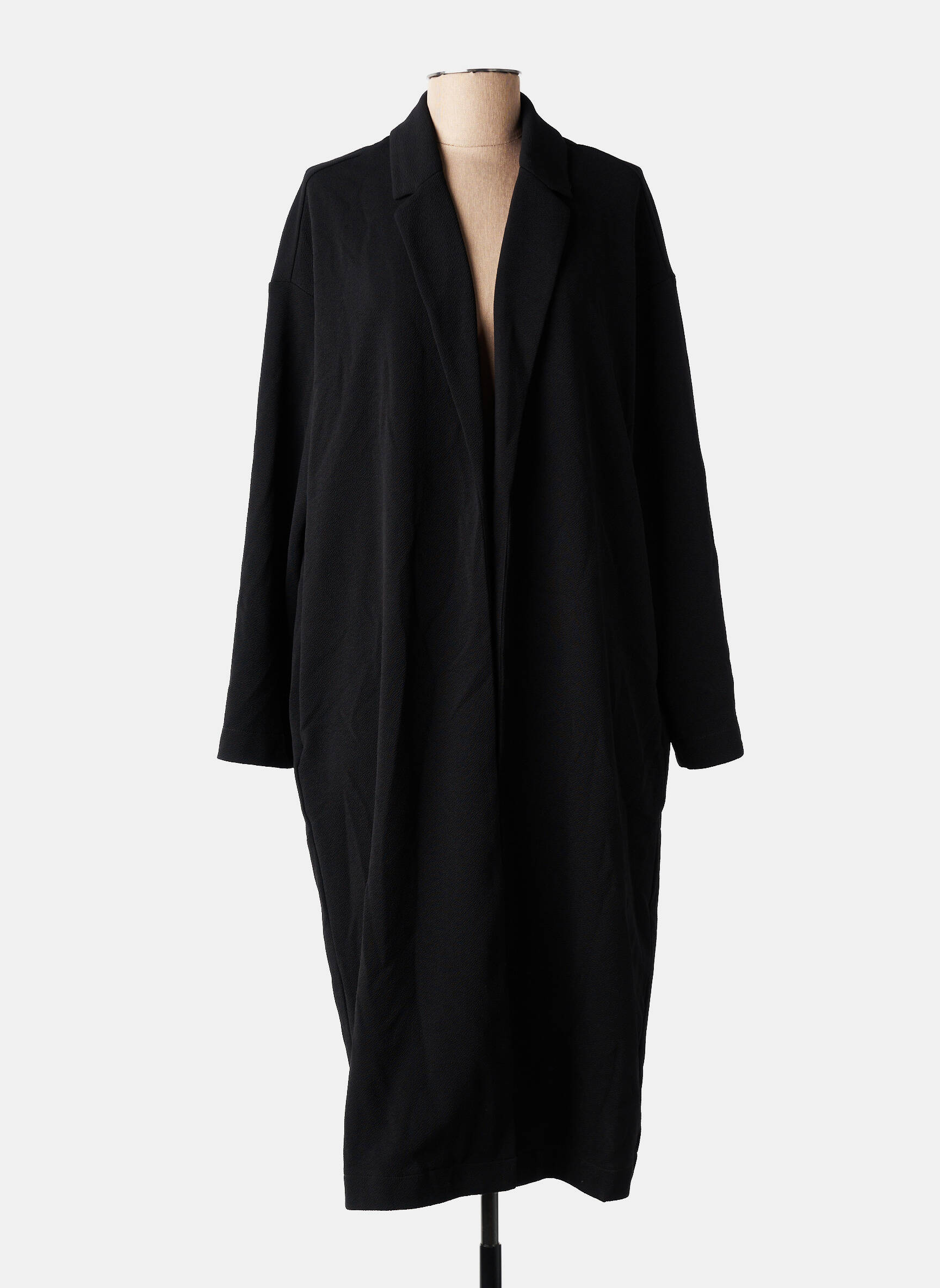 Vestă cu mâneci lungi negru PIECES femeie