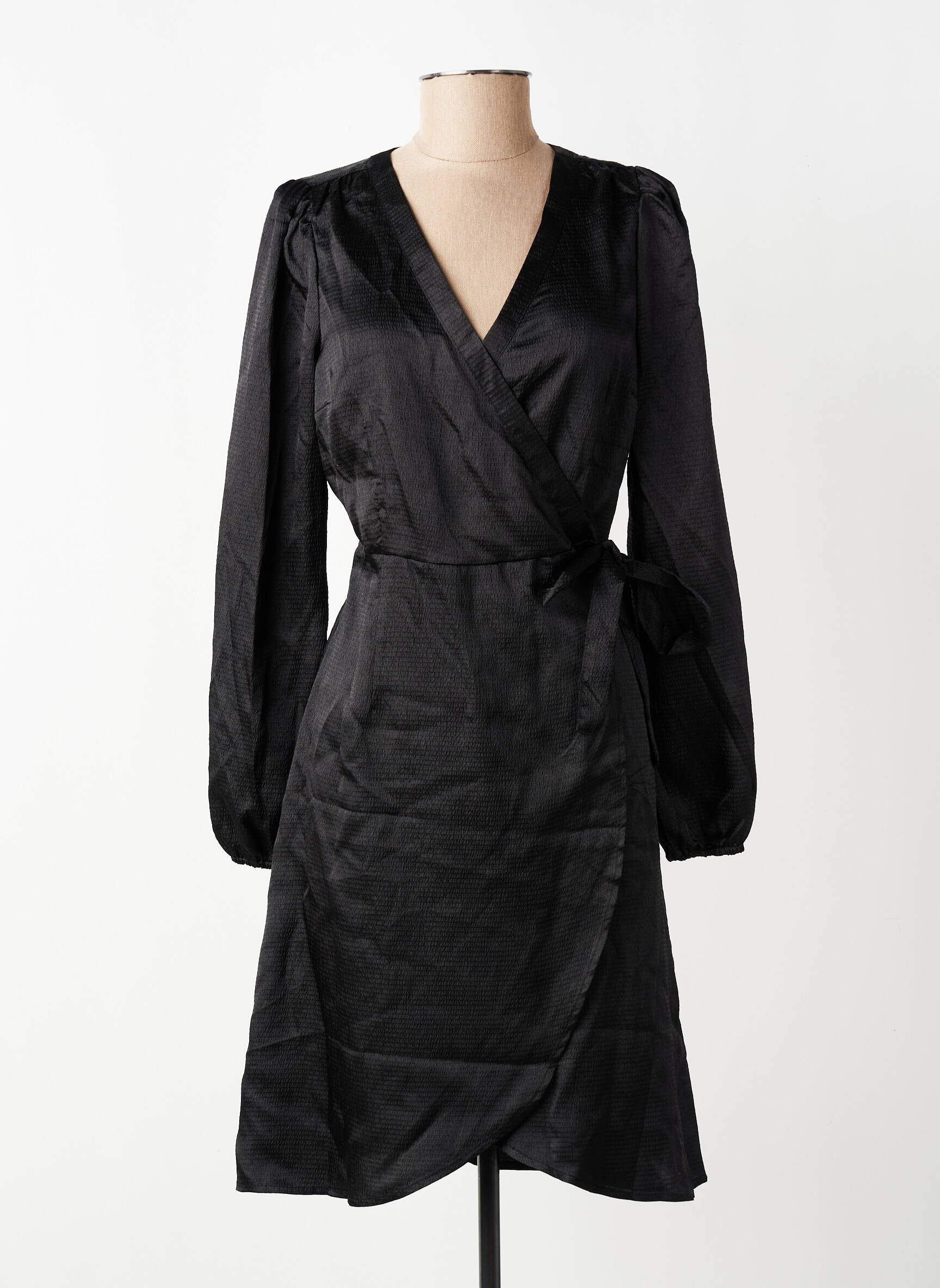 Rochie scurtă mâneci lungi mâneci lungi negru VERO MODA femeie
