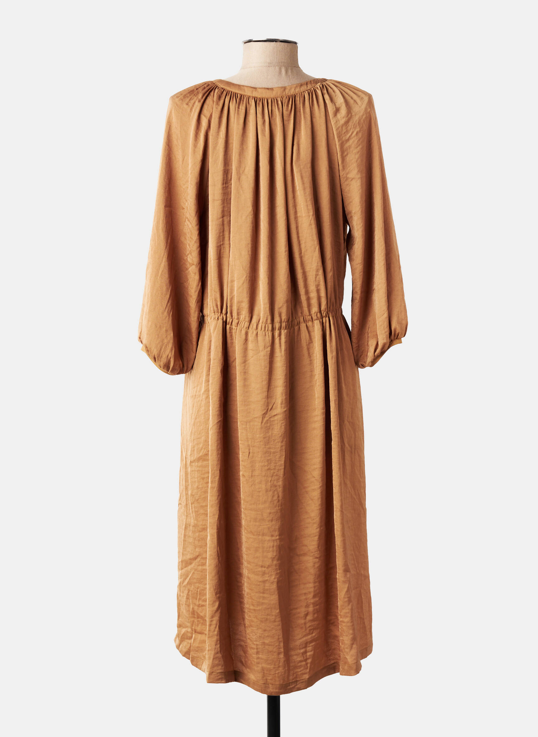 Rochie midi maro S.OLIVER femeie
