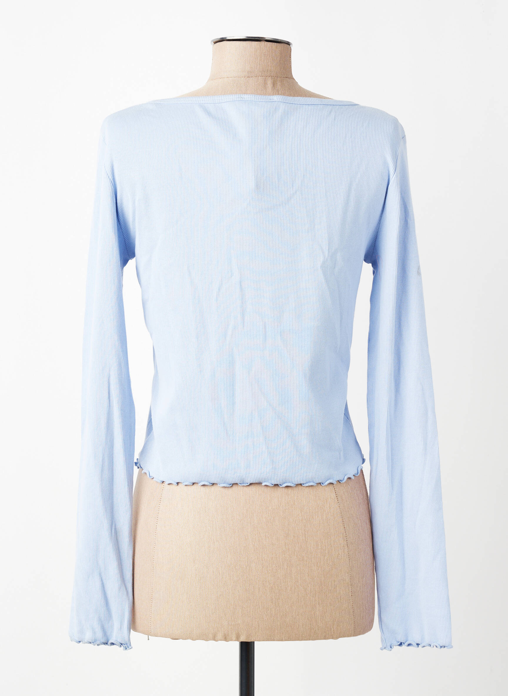Tricou albastru TALLY WEIJL femeie