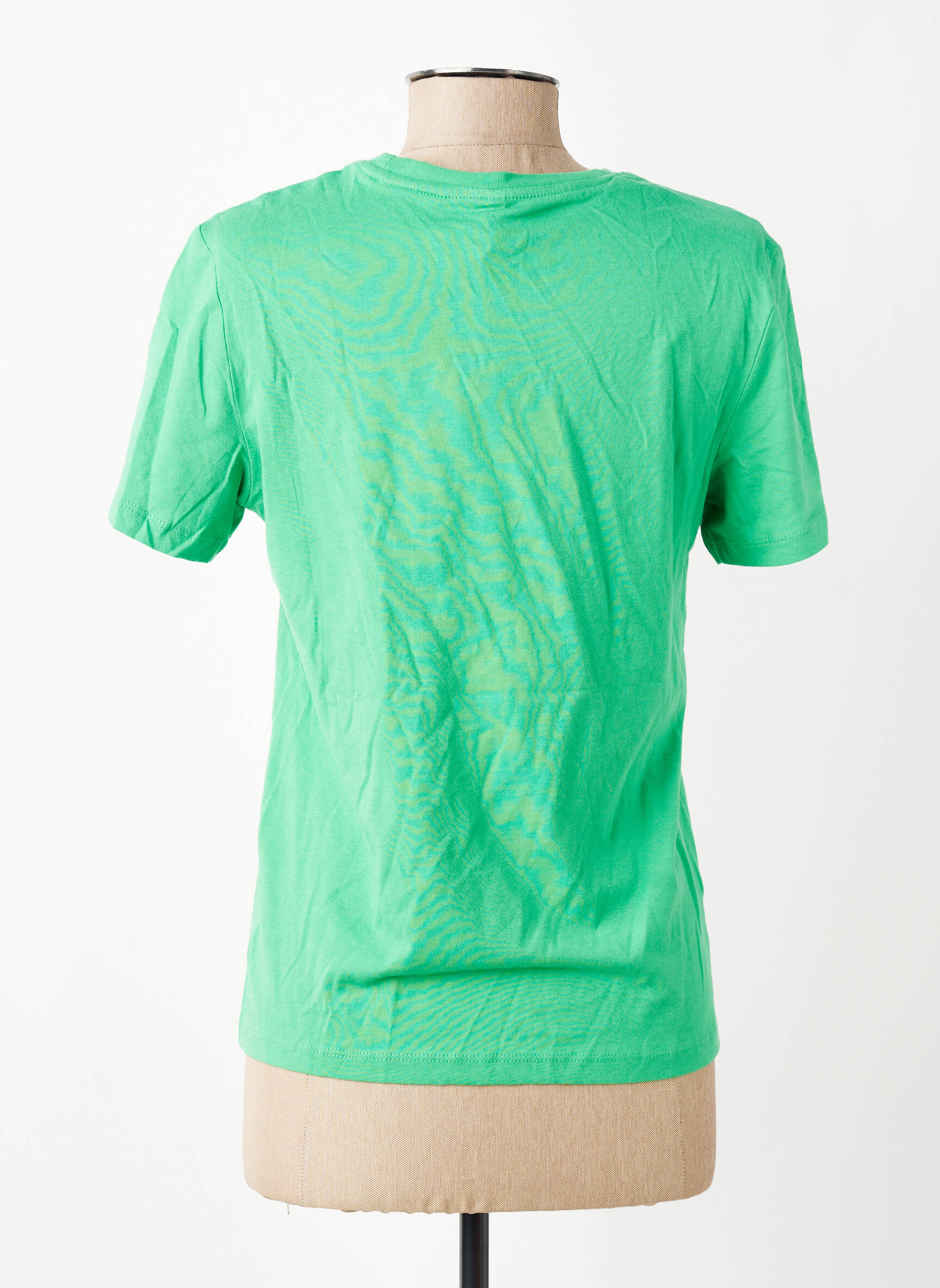Tricou croială dreaptă verde ONLY femeie