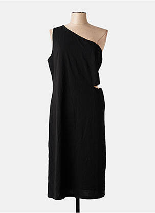 Rochie midi negru MANGO femeie