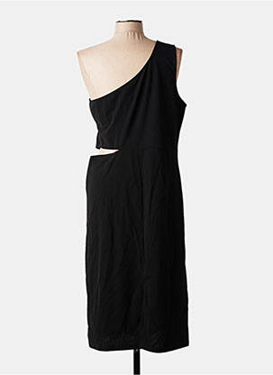 Rochie midi negru MANGO femeie