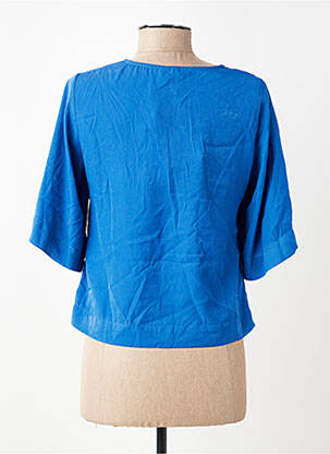 Bluză mâneci 3/4 mâneci 3/4 albastru VERO MODA femeie
