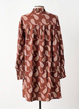 Rochie scurtă maro VILA femeie
