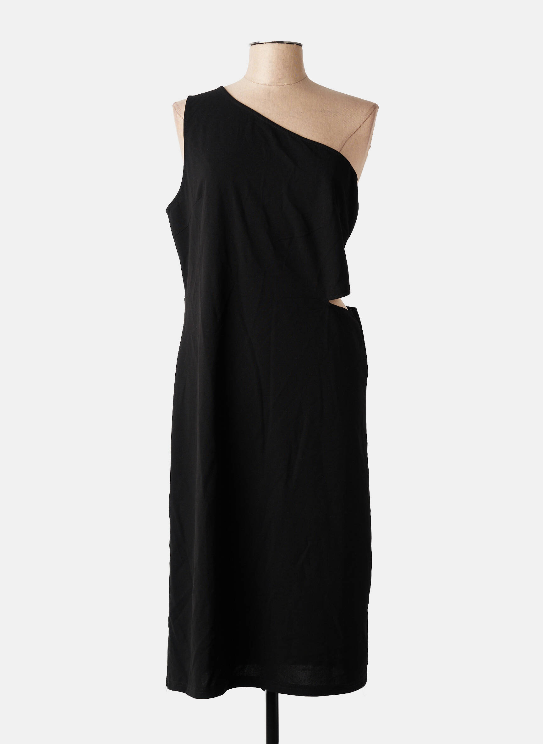 Rochie midi negru MANGO femeie