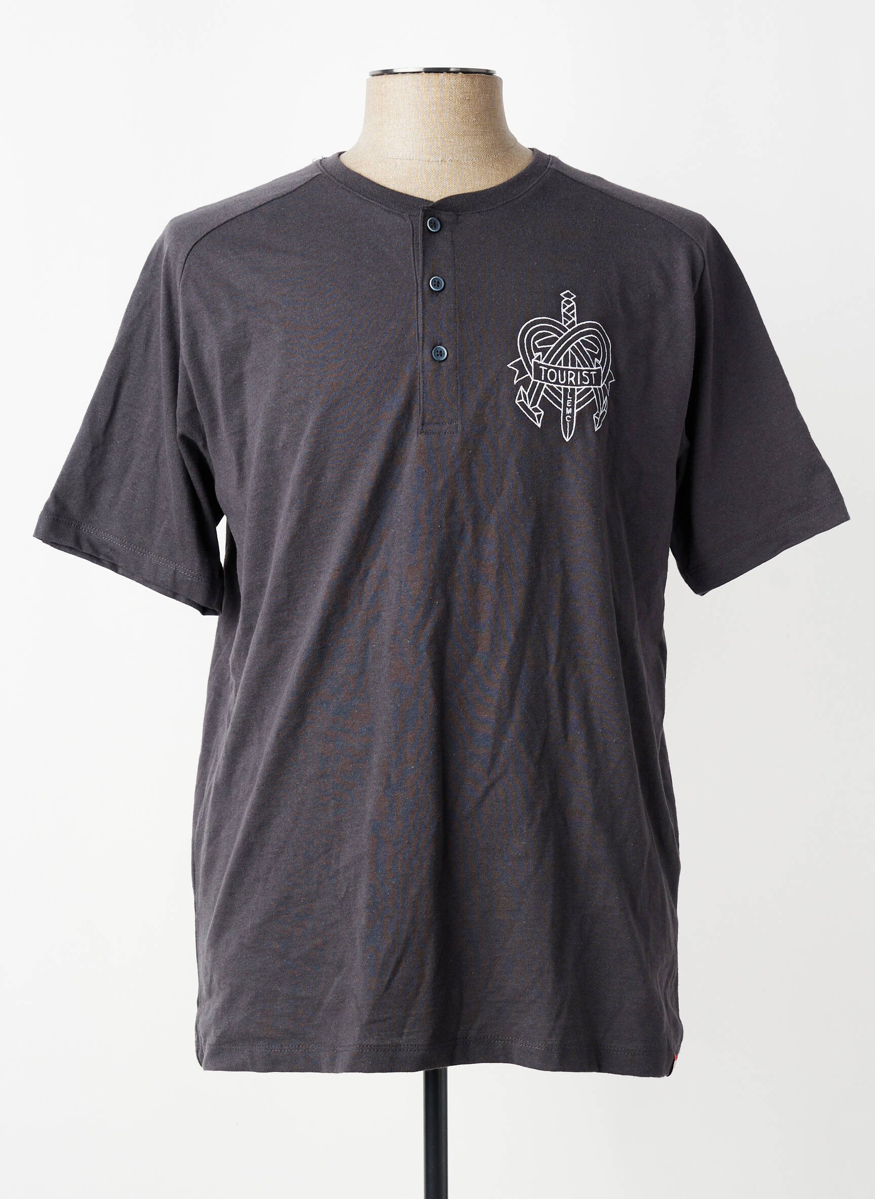Tricou gri TOURIST LEMC bărbat