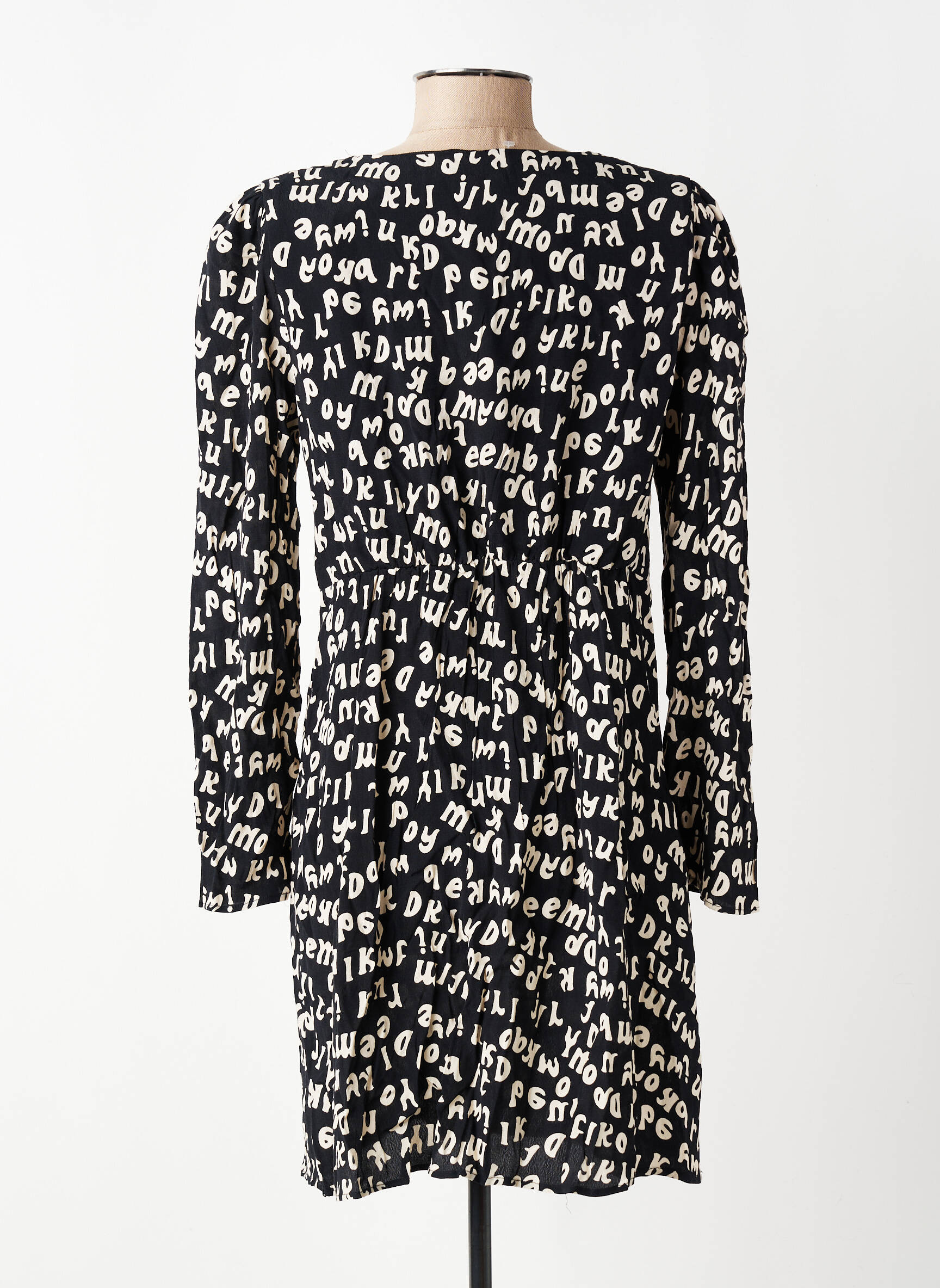 Rochie scurtă negru MANGO femeie