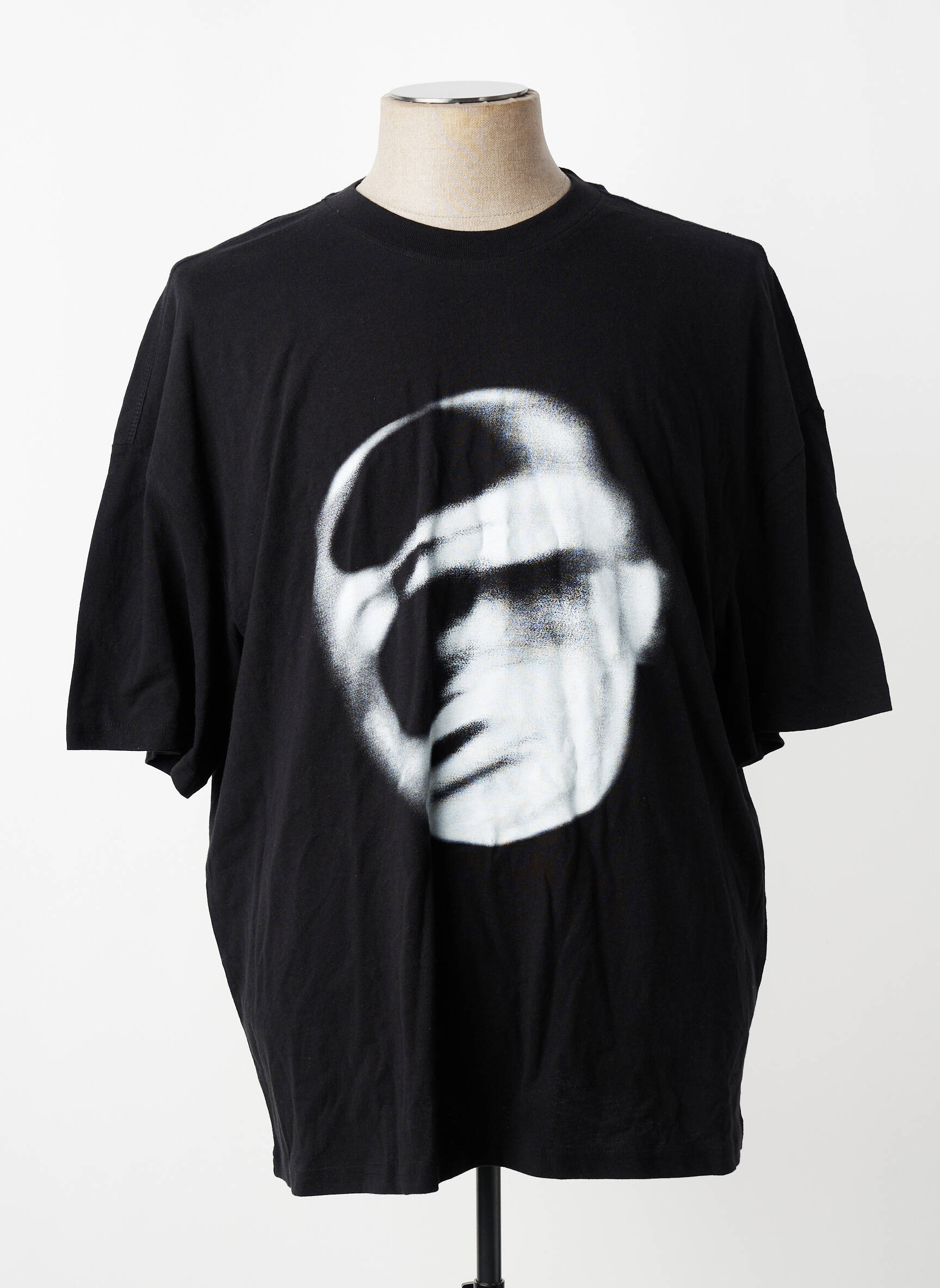 Tricou guler rotund mâneci scurte negru JACK & JONES bărbat