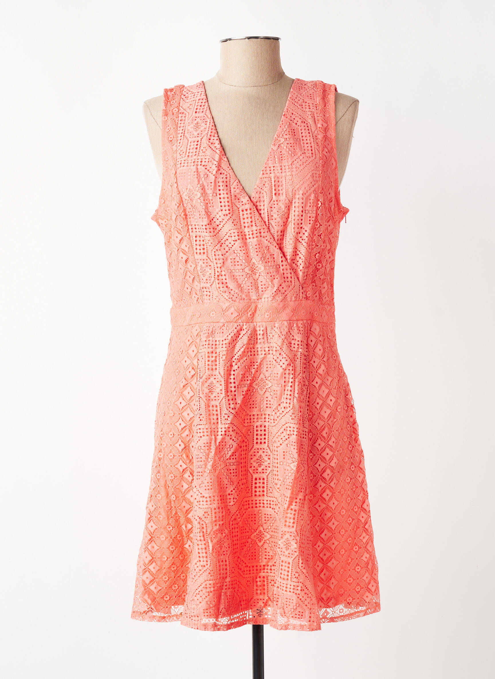 Rochie scurtă roz NAF NAF femeie