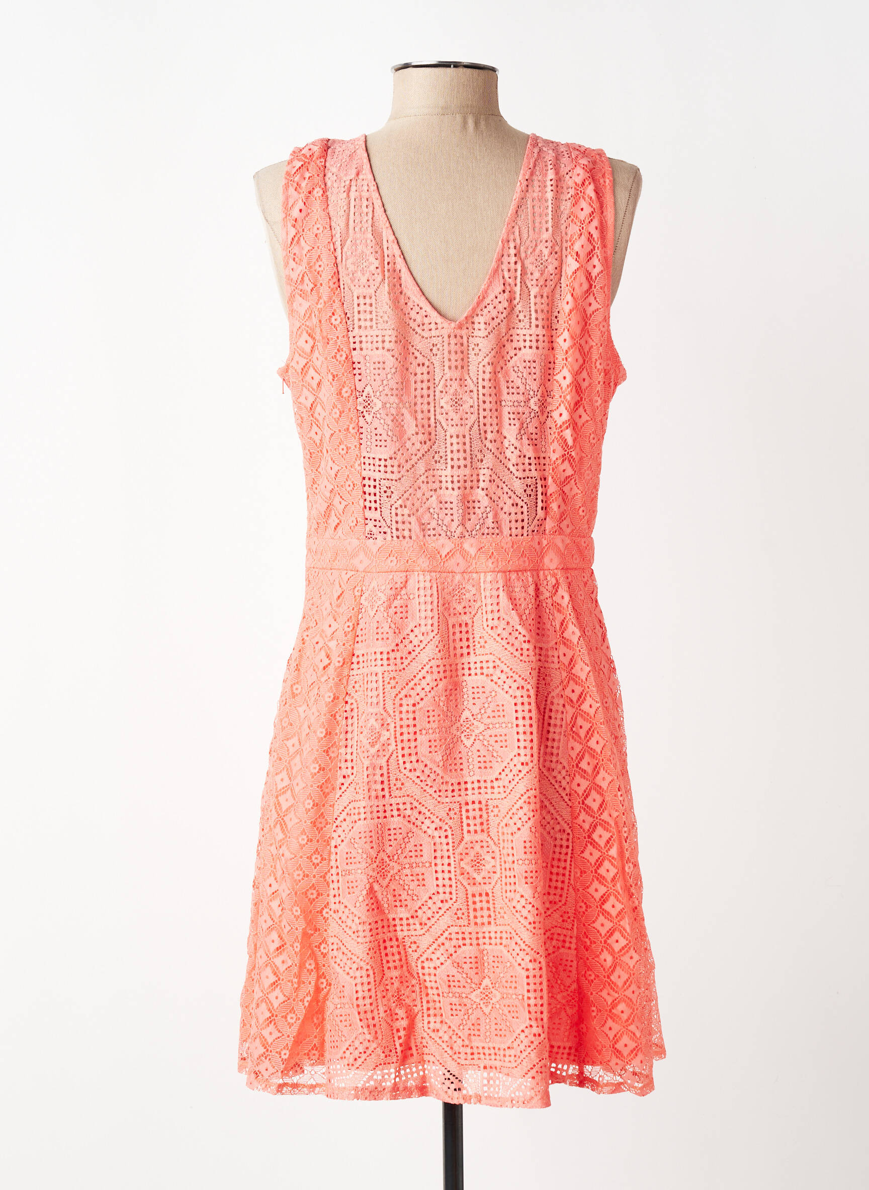 Rochie scurtă roz NAF NAF femeie