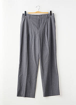Pantalon drept gri MANGO femeie
