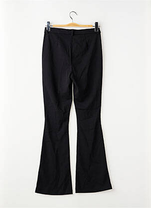 Pantalon evazat închidere cu fermoar sub clapetă cu cârlig negru VERO MODA femeie
