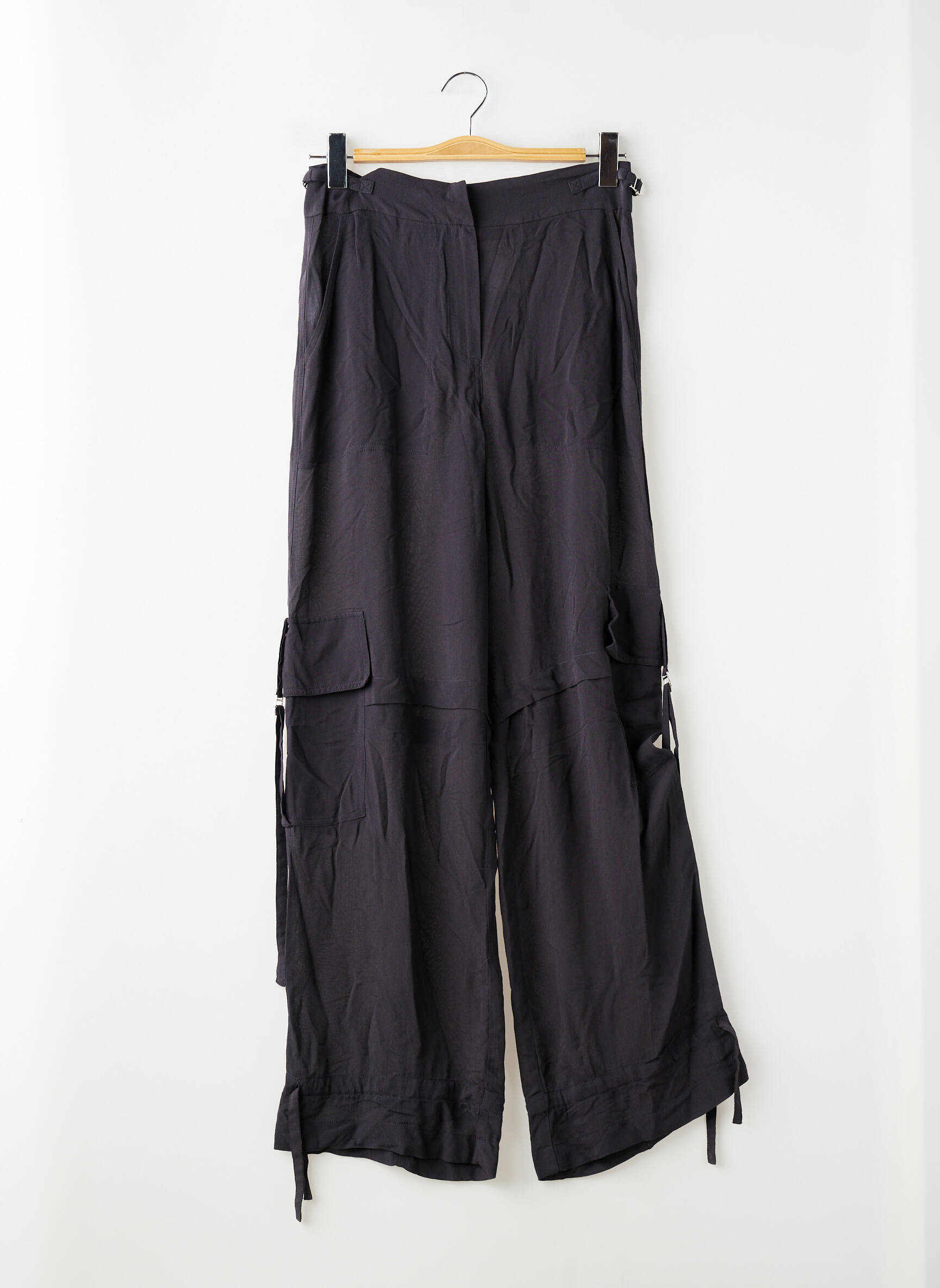Pantalon cargo gri MANGO femeie