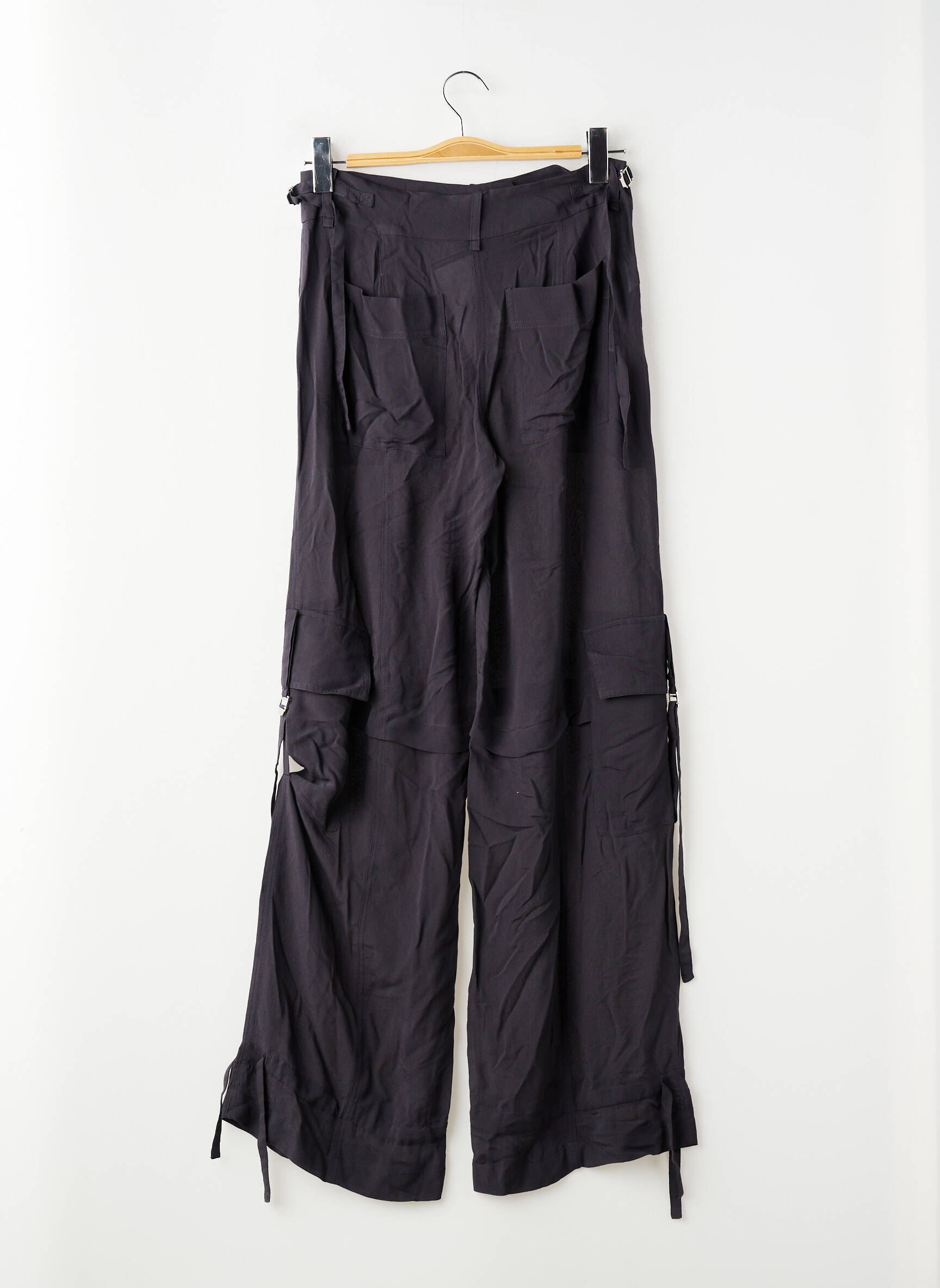 Pantalon cargo gri MANGO femeie