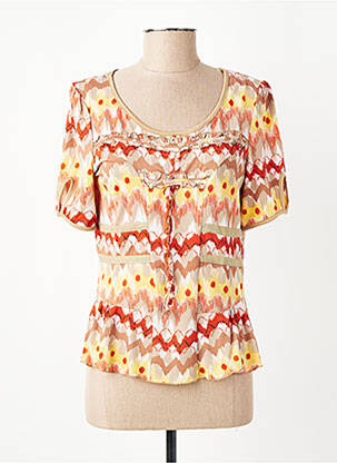 Tricou portocalie MULTIPLES femeie