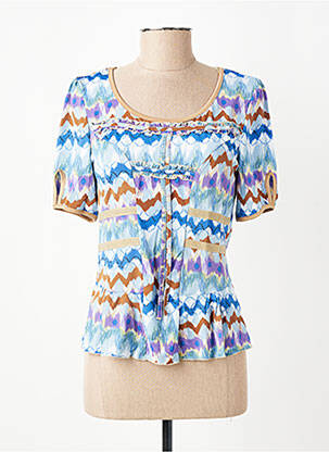 Tricou albastru MULTIPLES femeie