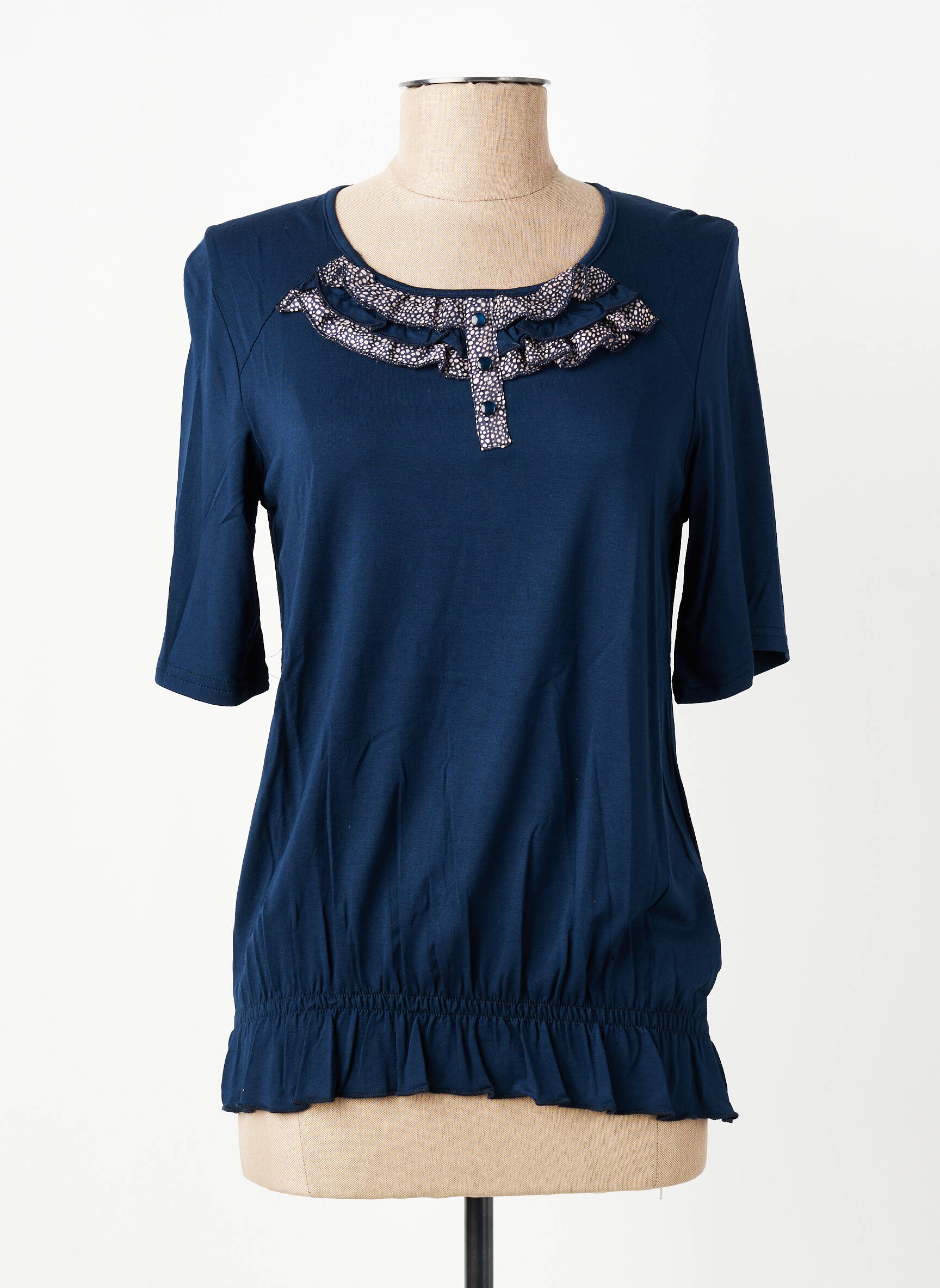 Tricou albastru MULTIPLES femeie