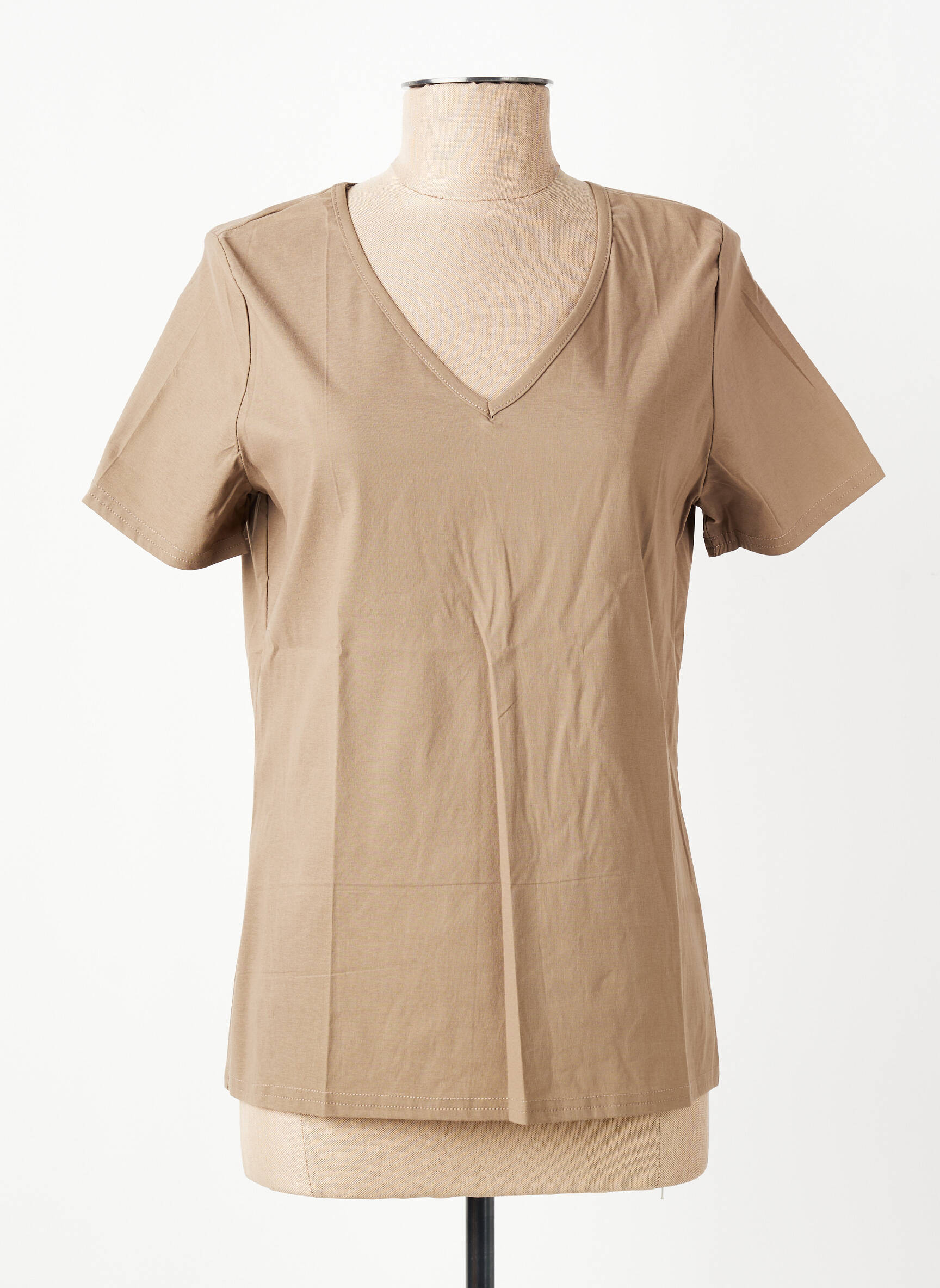 Tricou bej MULTIPLES femeie
