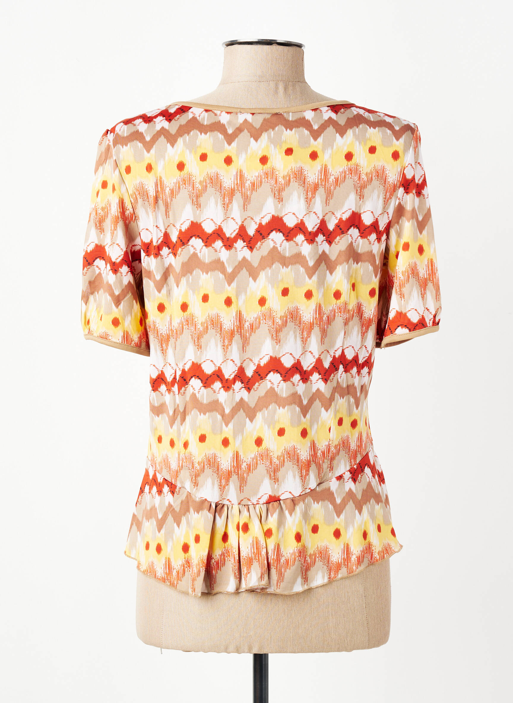 Tricou portocalie MULTIPLES femeie